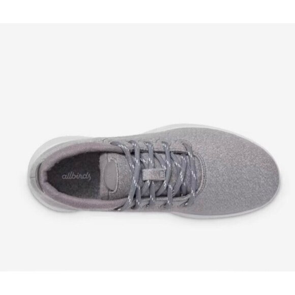 allbirds Womens Runner-Up Mizzle High Top Merino Wool Sneakers Size 8 Grey - Picture 2 of 13